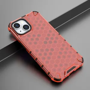 HONEYCOMB Ochranný kryt Apple iPhone 15 červený