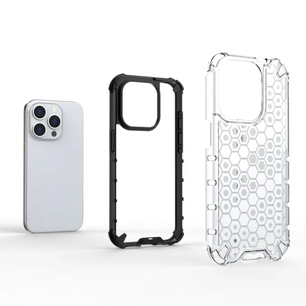 HONEYCOMB Ochranný kryt Apple iPhone 15 Pro Max modrý