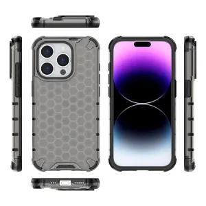 HONEYCOMB Ochranný kryt Apple iPhone 15 Pro Max čierny