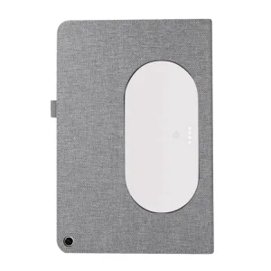 FABRIC Zaklápací obal pre Google Pixel Tablet šedý