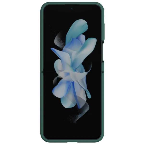 NILLKIN SOFT Silikónový kryt pre Samsung Galaxy Z Flip5 5G zelený