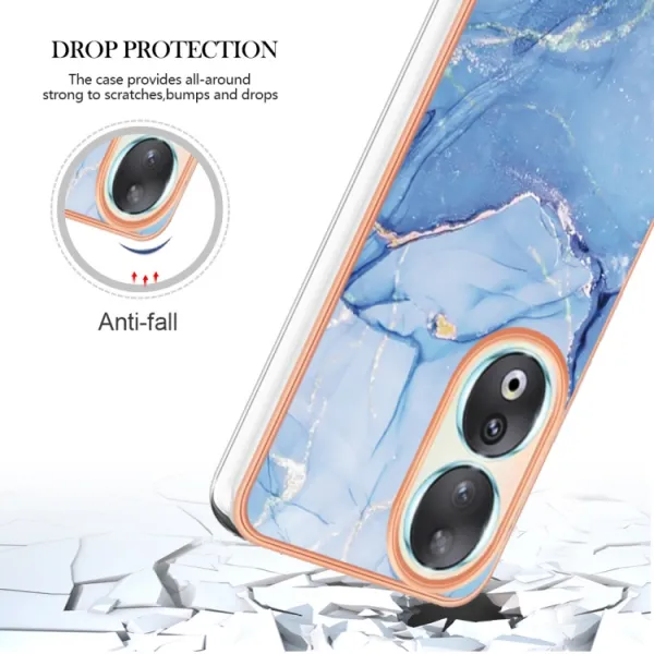 IMD MARBLE Ochranný kryt Honor 90 5G BLUE