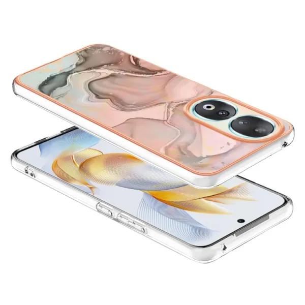 IMD MARBLE Ochranný kryt Honor 90 5G ROSE GOLD