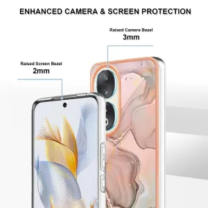 IMD MARBLE Ochranný kryt Honor 90 5G ROSE GOLD