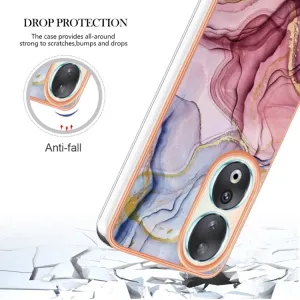 IMD MARBLE Ochranný kryt Honor 90 5G ROSE RED
