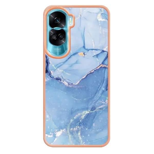 IMD MARBLE Ochranný kryt Honor 90 Lite 5G BLUE