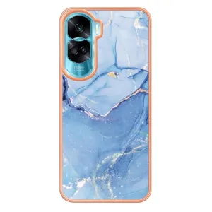IMD MARBLE Ochranný kryt Honor 90 Lite 5G BLUE