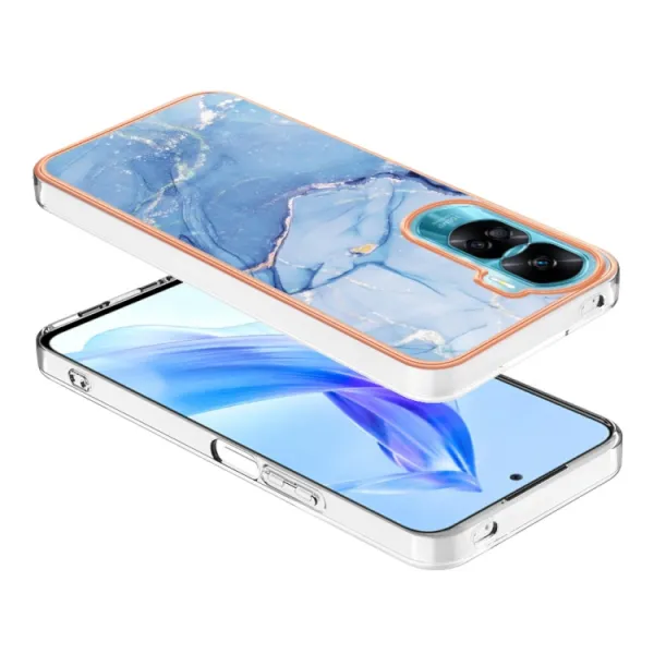 IMD MARBLE Ochranný kryt Honor 90 Lite 5G BLUE