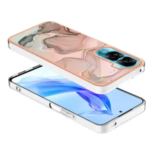 IMD MARBLE Ochranný kryt Honor 90 Lite 5G ROSE GOLD
