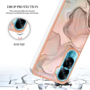 IMD MARBLE Ochranný kryt Honor 90 Lite 5G ROSE GOLD