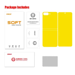 ENKAY HYDROGEL Set ochranných fólií pre Samsung Galaxy Z Flip5 5G