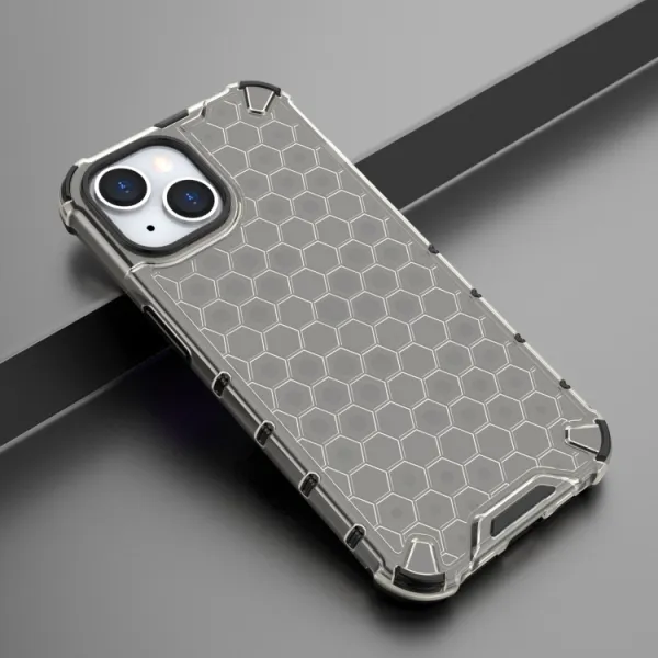 HONEYCOMB Ochranný kryt Apple iPhone 15 čierny