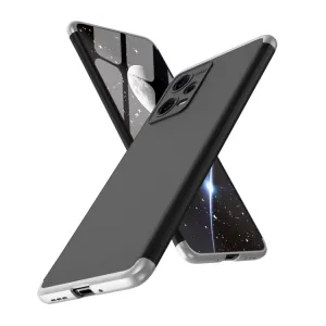 360° Ochranný kryt Xiaomi Redmi Note 12 5G čierny-strieborný