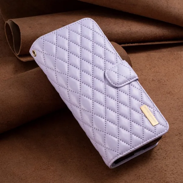 LATTICE PLUS Peňaženkové puzdro pre Samsung Galaxy Z Fold5 5G fialové
