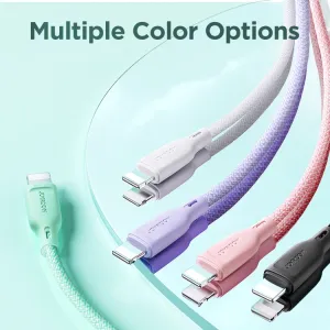 JOYROOM SA34-CL3 30W Kábel USB Typ-C / Lightning 1 meter biely
