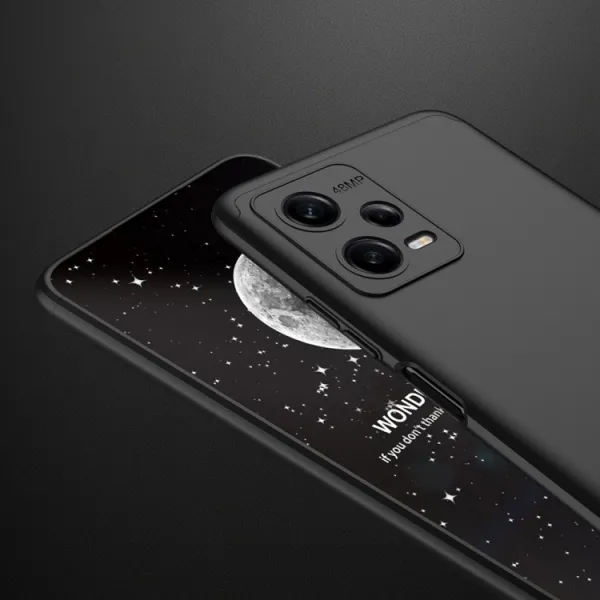 360° Ochranný kryt Xiaomi Redmi Note 12 5G čierny