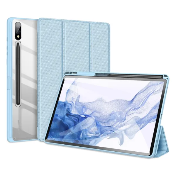 DUX TOBY Flipové puzdro Samsung Galaxy Tab S9+ modré