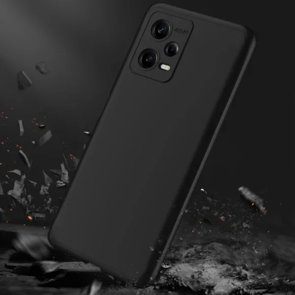 360° Ochranný kryt Xiaomi Redmi Note 12 5G čierny