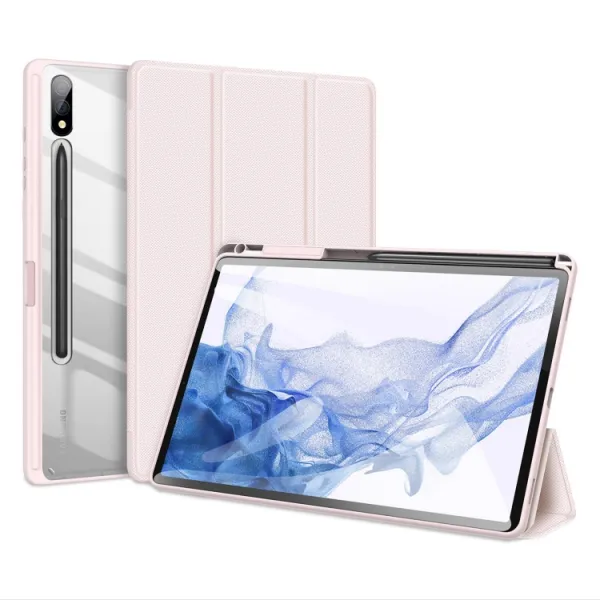 DUX TOBY Flipové puzdro Samsung Galaxy Tab S9+ ružové