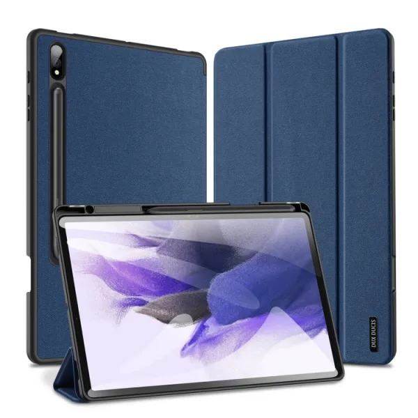 DUX DOMO Zaklápacie puzdro Samsung Galaxy Tab S9+ modré