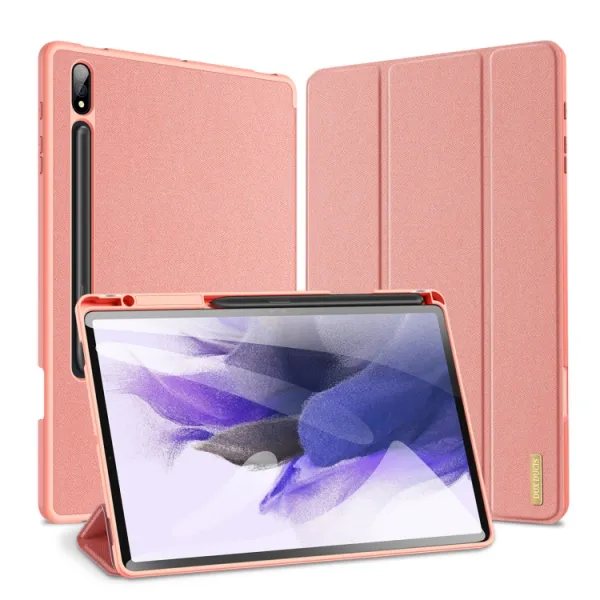 DUX DOMO Zaklápacie puzdro Samsung Galaxy Tab S9+ ružové