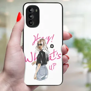 MY ART Ochranný obal Motorola Moto G52 WHATSUP (132)