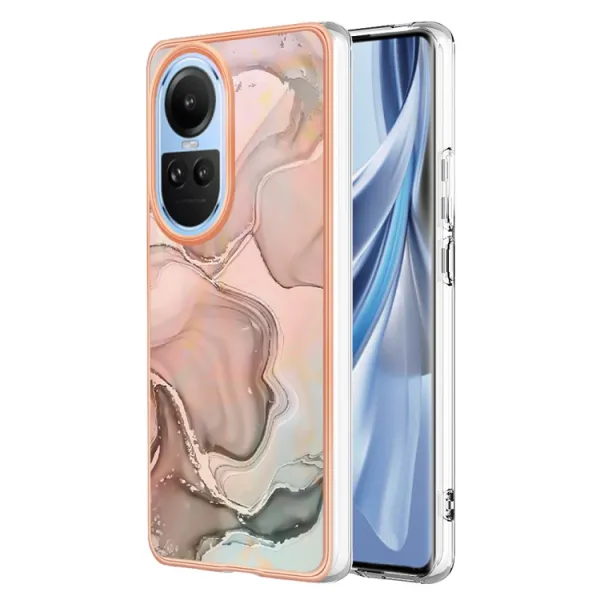 IMD MARBLE Ochranný kryt Oppo Reno10 5G ROSE GOLD
