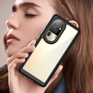 CRYSTAL Ochranný kryt pre Oppo Reno10 5G / Oppo Reno10 Pro 5G čierny