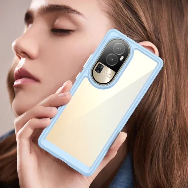CRYSTAL Ochranný kryt pre Oppo Reno10 5G / Oppo Reno10 Pro 5G modrý