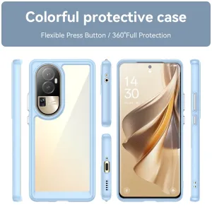 CRYSTAL Ochranný kryt pre Oppo Reno10 5G / Oppo Reno10 Pro 5G modrý