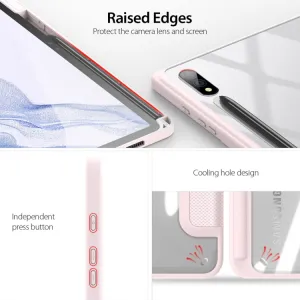DUX TOBY Flipové puzdro Samsung Galaxy Tab S9+ ružové