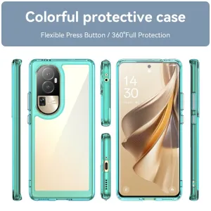 CRYSTAL Ochranný kryt pre Oppo Reno10 5G / Oppo Reno10 Pro 5G tyrkysový