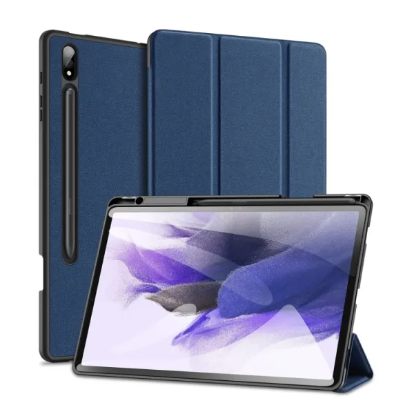 DUX DOMO Zaklápacie puzdro Samsung Galaxy Tab S9+ modré