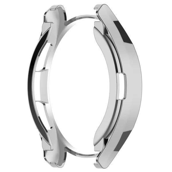 TPU HALF COVER Obal pre Samsung Galaxy Watch6 Classic 43mm strieborný