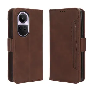SLOT Peňaženkový obal pre Oppo Reno10 5G / Reno10 Pro 5G hnedý