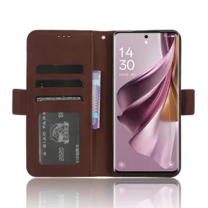 SLOT Peňaženkový obal pre Oppo Reno10 5G / Reno10 Pro 5G hnedý