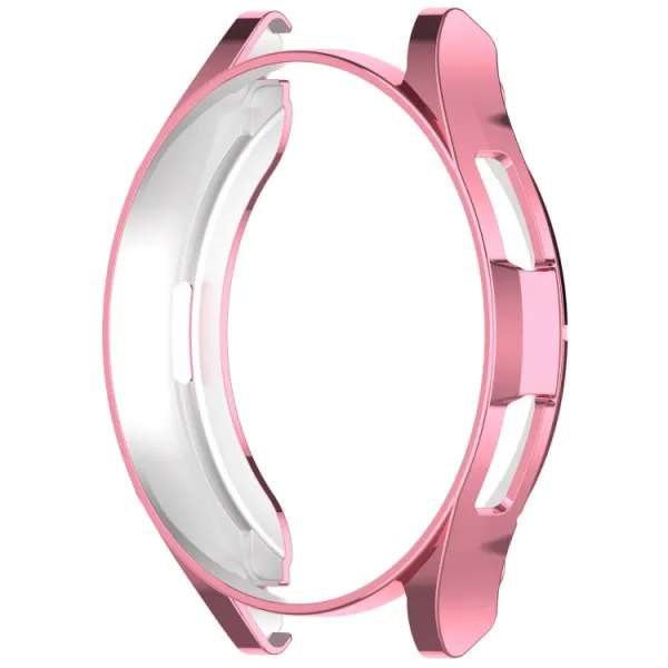TPU HALF COVER Obal pre Samsung Galaxy Watch6 Classic 43mm ružový