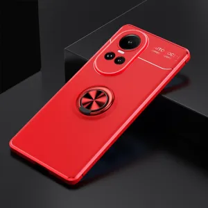 HOLDER Silikónový kryt s držiakom Oppo Reno10 5G / Reno 10 Pro 5G červený