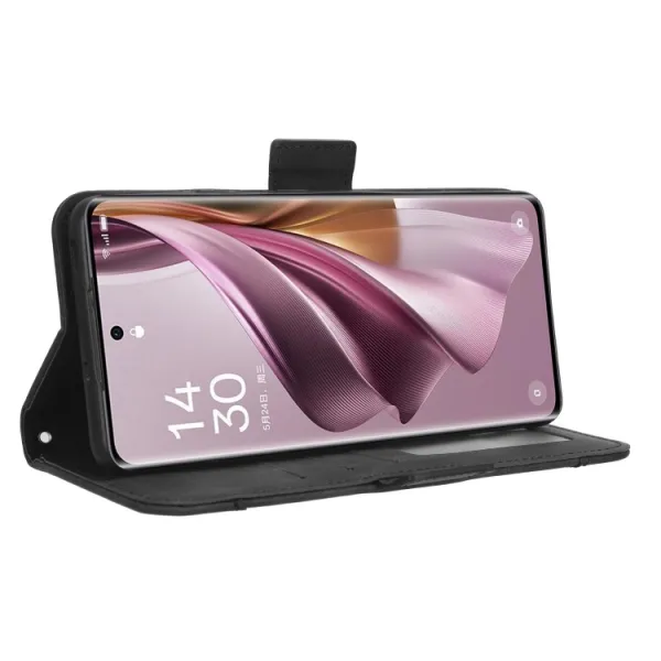 SLOT Peňaženkový obal pre Oppo Reno10 5G / Reno10 Pro 5G čierny