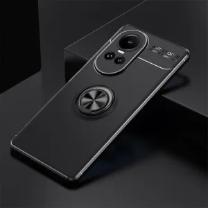 HOLDER Silikónový kryt s držiakom Oppo Reno10 5G / Reno 10 Pro 5G čierny