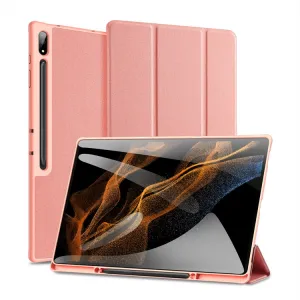 DUX DOMO Zaklápacie puzdro Samsung Galaxy Tab S8 Ultra / Tab S9 Ultra / Tab S10 Ultra ružové