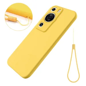 RUBBER Ochranný kryt pre Huawei P60 Pro žltý