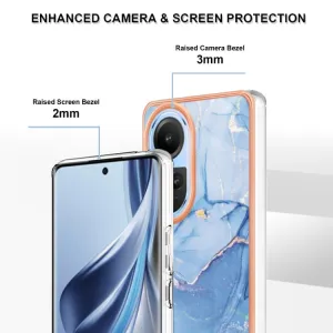 IMD MARBLE Ochranný kryt Oppo Reno10 5G BLUE