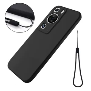RUBBER Ochranný kryt pre Huawei P60 Pro čierny