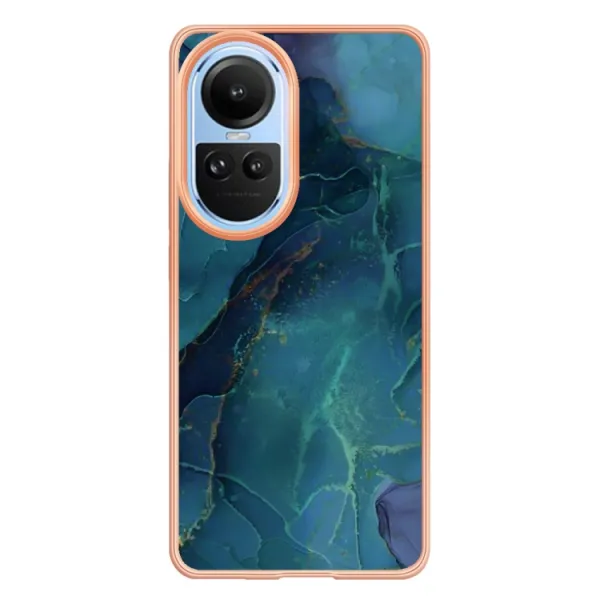 IMD MARBLE Ochranný kryt Oppo Reno10 5G GREEN