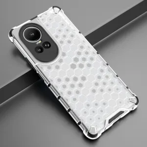 HONEYCOMB Ochranný kryt Oppo Reno10 5G / Reno10 Pro 5G biely