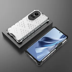 HONEYCOMB Ochranný kryt Oppo Reno10 5G / Reno10 Pro 5G biely