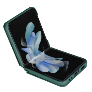NILLKIN QIN Ochranný kryt so stojanom pre Samsung Galaxy Z Flip5 5G zelený