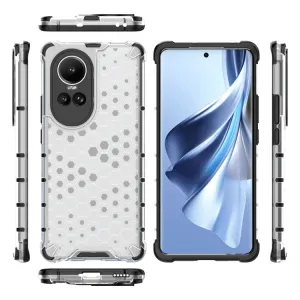 HONEYCOMB Ochranný kryt Oppo Reno10 5G / Reno10 Pro 5G biely