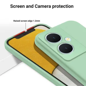 RUBBER Ochranný kryt pre Vivo V29 Lite 5G zelený